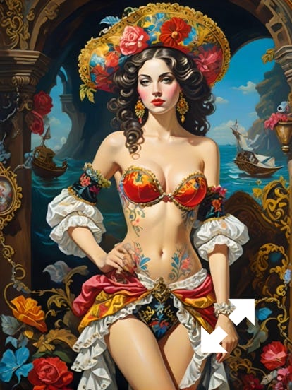 Barock-Bikini